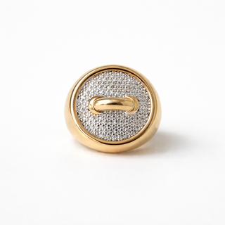 BUTTONED Ring