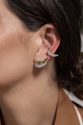 Luminous Arc Ear Cuff