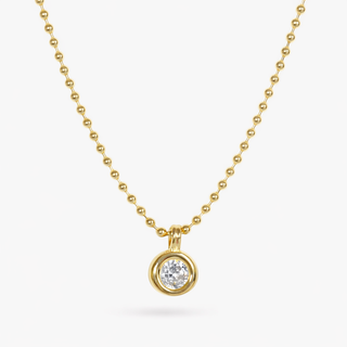 Aurora Bezel Necklace
