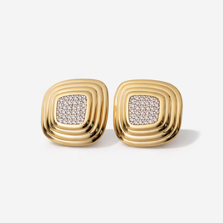 Iconique Square Earrings