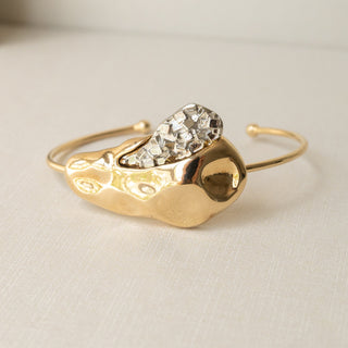 Exclusive Organic Design Mixed Metal Bracelet