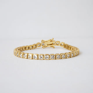 Allure Square Tennis Bracelet