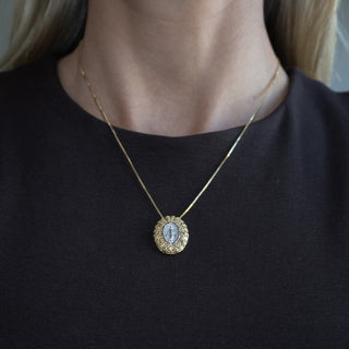 Divine Grace Medallion Necklace