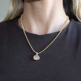 Aurora Bezel Necklace