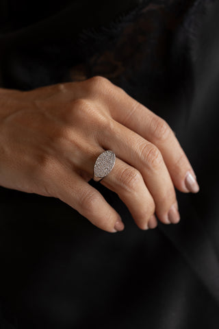 Iconique Oval Pinky Ring