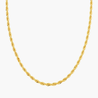 Rope Chain in Gold - 45cm