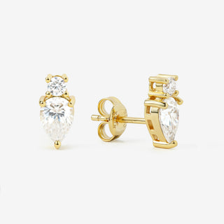 Moissanite Fancy Studs