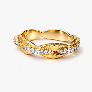 Featherline Pavé Band