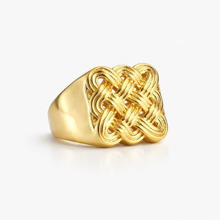 Heritage Knot Pinky Ring