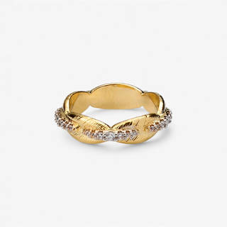 Featherline Pavé Band