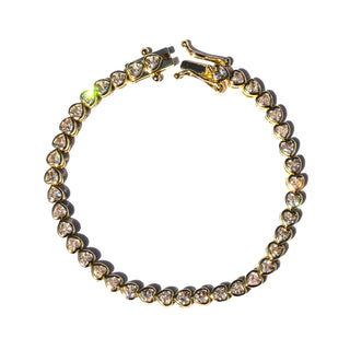 Allure Heart Tennis Bracelet