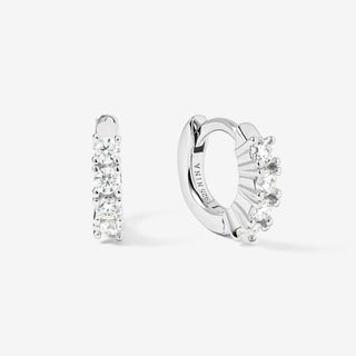 Mini Huggies Moissanite