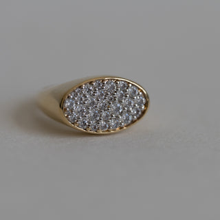 Iconique Oval Pinky Ring