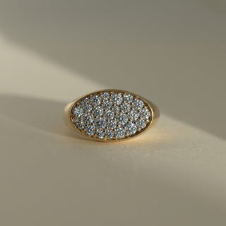 Iconique Oval Pinky Ring