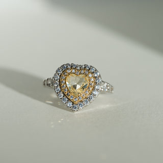 Luminous Heart Ring
