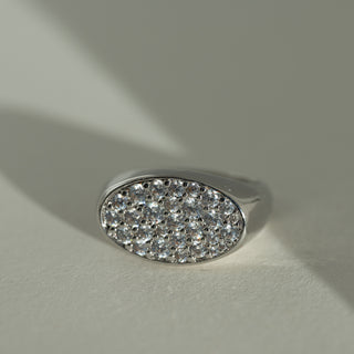 Iconique Oval Pinky Ring