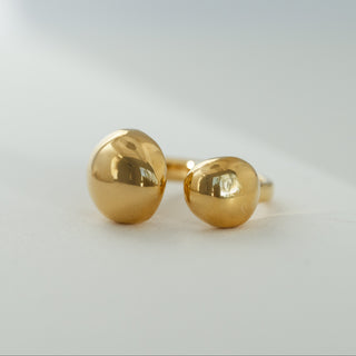 Twin Dome Ring