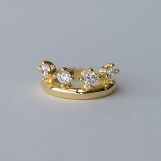 Mini Crown Stack Ring