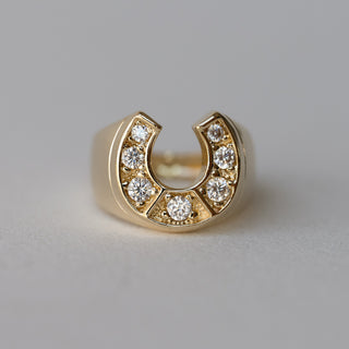 Fortune Horseshoe Ring