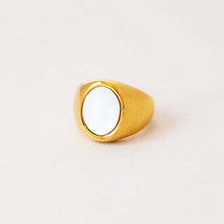 Shoreline Ring - Pearl
